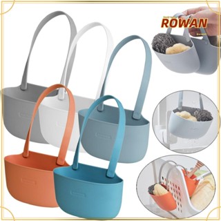 Rowans ตะกร้าแขวนอ่างล้างจาน ระบายน้ํา อเนกประสงค์ แบบพกพา ปรับได้