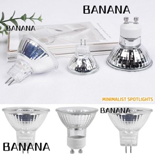 Banana1 ไฟสปอตไลท์ GU10 ทําความร้อนฮาโลเจน หรี่แสงได้ 50w สไตล์มินิมอล สําหรับสัตว์เลื้อยคลาน