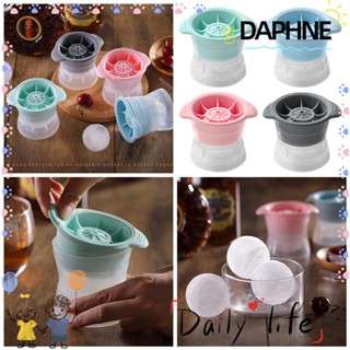 Daphne แม่พิมพ์ซิลิโคนทรงกลม 2.5 นิ้วสําหรับทําไอศกรีมเยลลี่ Diy