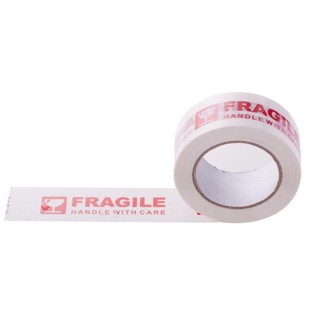 ส่งด่วน 1 วัน เทปกาว 2 นิ้ว ระวังแตก Fragile Tape ขนาด 100 หลาเต็ม