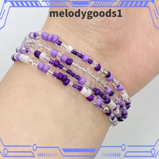 Melodygoods1 สายคล้องแว่นตา 1 ชิ้น พร้อมบักเกิลซิลิโคน 2 ชิ้น กันลื่น สไตล์วินเทจ สําหรับผู้หญิง และผู้ชาย