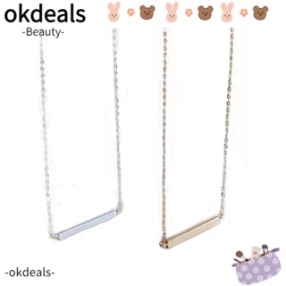 OKDEALS สร้อยคอ จี้รูปกระดูก แนวนอน