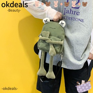 OKDEALS กระเป๋าสะพายไหล่ ขนาดเล็ก ลายการ์ตูนน่ารัก