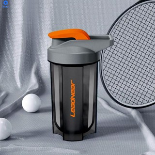 500ml Blender Shaker Bottle Plastic Shake Cup Fitness Sports Water Cup Bpa Free Milk Shake Protein Powder Meal Substitute Sports Mixing Cup 【bluey】