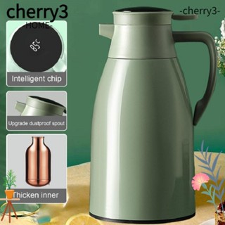 Cherry3 กาต้มน้ําสูญญากาศ 1.0 1.9 ลิตร คุณภาพสูง มีฉนวนกันความร้อน สําหรับเครื่องดื่มร้อน และเย็น