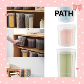 Path ขวดโหลพลาสติก กันชื้น สําหรับใส่อาหาร ธัญพืช