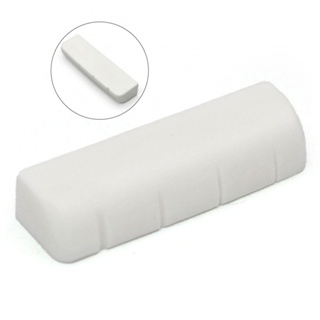 New Arrival~Mandolin Nut 30x6x9mm Bone Durable In Use White 1pc Brand New Nut Bone