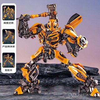 โมเดลทรัมเปเตอร์ Comello Transformers Bumblebee แฮนด์เมด ของเล่นสําหรับเด็กผู้ชาย อายุ 6-12 ปี