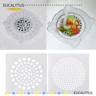 EUTUS สติกเกอร์ตาข่ายกรองเส้นผม แบบใช้แล้วทิ้ง คุณภาพสูง สําหรับห้องครัว ห้องน้ํา 15 ชิ้น