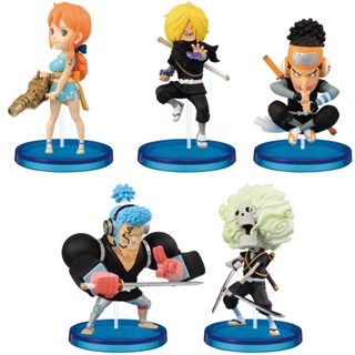 [ของแท้] Bandai แว่นตา ของแท้ จากโรงงาน One Piece wcf Title Page Ninja Frankie Yamaji Nami Brand New Unopened Agent Version DSO3