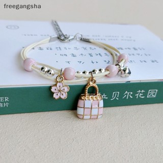 [FREG] ใหม่ สร้อยข้อมือ ลายการ์ตูนกระต่ายน่ารัก เรียบง่าย เครื่องประดับ สําหรับนักเรียนหญิง เพื่อนที่ดีที่สุด ของขวัญ ป่า FDH