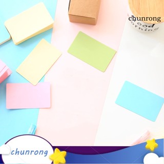 Chunrong การ์ดกระดาษโน้ต สองด้าน ขนาดเล็ก 105 ชิ้น DIY