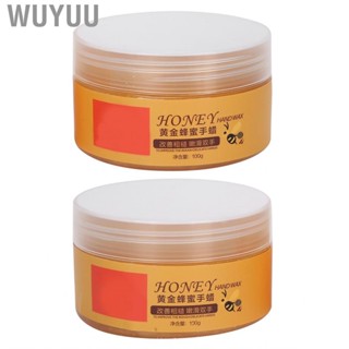 Wuyuu 2pcs Honey Hand Wax Exfoliating  Whitening Moisturizing Care Supplies