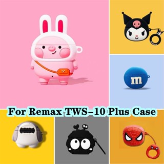 【imamura】เคสหูฟัง แบบนิ่ม ลายการ์ตูน สําหรับ Remax TWS-10 Plus Remax TWS-10 Plus NO.1