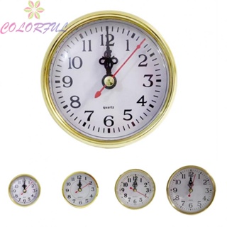 【COLORFUL】Quartz Clock Insert DIY Plastic+metal 65MM 80MM 90MM 105MM 110MM Brand New