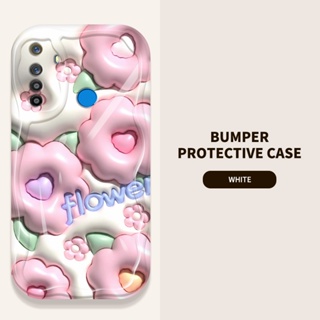 Ybd เคสโทรศัพท์มือถือ ซิลิโคน ลายกระบองเพชร และกระต่ายน่ารัก สําหรับ OPPO Realme 5 Pro Realme 6 Pro 5i 5S 6i C3 C3i 6S Narzo 10 10A 20A