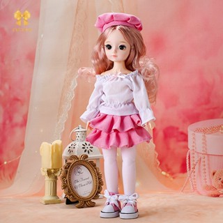 Chuffed&gt; ชุดเสื้อผ้า 30 ซม. 1/6 Bjd DIY สําหรับตุ๊กตา