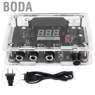 Boda Digital Dual Tattoo Machine  Power Supply Transparent Adjustable Source for Body Art 100-230V