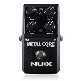 Nux แป้นเหยียบเอฟเฟคกีตาร์ โลหะ DELUXE 2-Band EQ อุปกรณ์เสริมกีตาร์