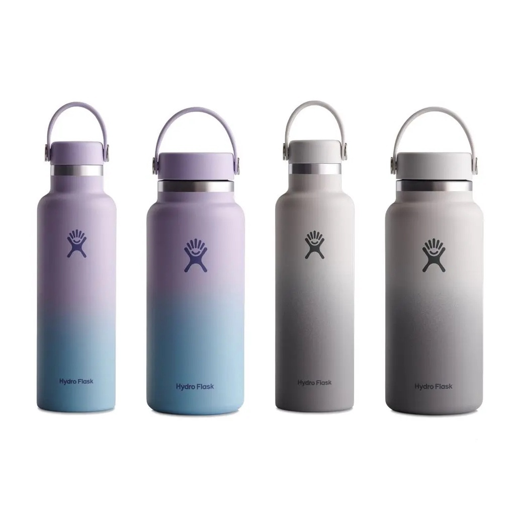 Hydro Flask ขวดน้ําสุญญากาศ ปากกว้าง ออโรร่า 32 ออนซ์ 40 ออนซ์ พร้อมฝาปิดสุญญากาศ