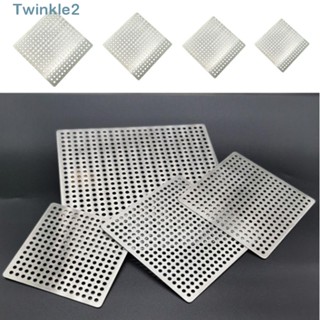 Twinkle แผ่นกรองท่อระบายน้ํา สเตนเลส 304 อุปกรณ์เสริม สําหรับห้องน้ํา ห้องครัว