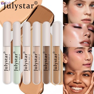 Julystar คอนซีลเลอร์ จุดปกปิดใบหน้า คอนซีลเลอร์ 6 สี ติดทนนาน กันน้ำธรรมชาติ คอนซีลเลอร์สัก ตา ร่างกาย คอนซีลเลอร์ 【goob】