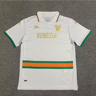 เสื้อกีฬาแขนสั้น ลายทีมชาติฟุตบอล Venice Away Jersey 23-24 ไซซ์ S-XXL ชุดเหย้า สําหรับผู้ชาย