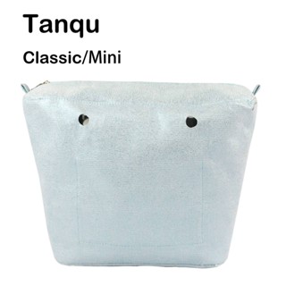 Tanqu 1 ชิ้น Obag ด้านในปิดทองกันน้ําแทรกสําหรับคลาสสิกมินิ O กระเป๋าผู้หญิงกระเป๋าสะพายกระเป๋าถือ