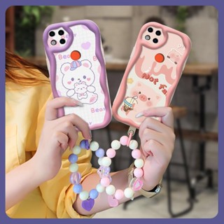 romantic three-dimensional Phone Case For Redmi 9C/9C NFC/9 Activ/Xiaomi POCO C31/10a texture interest flower Love bracelet