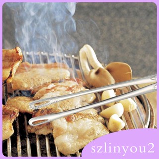 [szlinyou2] ที่คีบอาหาร บาร์บีคิว สเต็ก บุฟเฟ่ต์ สลัด ผัก แคลมป์ ที่คีบย่าง ที่คีบทําอาหาร สําหรับเสิร์ฟอาหารทะเล บาร์บีคิว