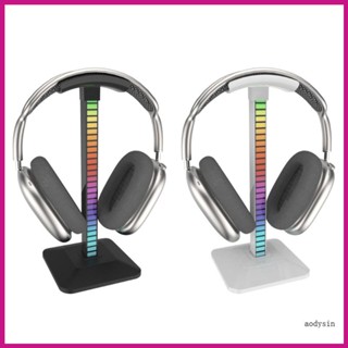 Aod ขาตั้งหูฟัง พร้อม USB TypeC ไฟ RGB สําหรับ Esports Game