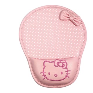 Hello Kitty แผ่นรองเมาส์เล่นเกม ออกแบบตามสรีรศาสตร์ พร้อมเจลรองข้อมือ สําหรับคอมพิวเตอร์ แล็ปท็อป แท็บเล็ต