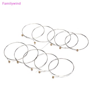 Familywind&gt; สายกีตาร์อะคูสติก สเตนเลส 1st E String A206-1 10 ชิ้น