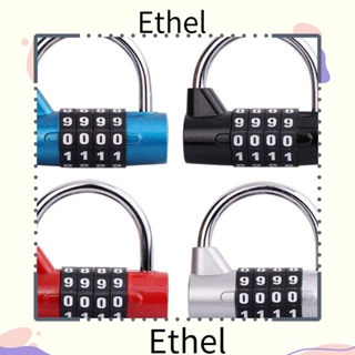 Ethel1 อุปกรณ์ล็อคกระเป๋าเดินทาง แบบใส่รหัสผ่าน 4 หลัก กันขโมย