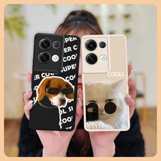 couple simple Phone Case For OPPO Reno8 Pro Plus 5G/8 Pro+ 5G/8Pro Global funny youth luxurious Dirt-resistant personality