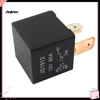 [Sy] Jd1912 รีเลย์สตาร์ทเตอร์มอเตอร์รถยนต์ 12V 80A 4Pin DC AMP SPDT