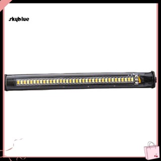 [Sy] ไฟสัญญาณ LED ABS 1W 12V ติดตั้งง่าย ป้องกันการกัดกร่อน แบบเปลี่ยน สําหรับรถจักรยานยนต์ 1 คู่