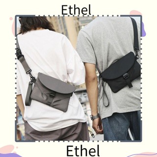 Ethel1 กระเป๋าคาดอก ผ้าไนล่อน ใส่โทรศัพท์มือถือ วิ่ง สําหรับผู้ชาย