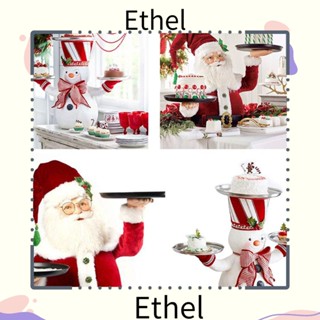 Ethel1 ถาดวางชาม รูปซานต้า สําหรับบ้าน