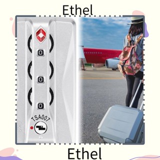 Ethel1 ตัวล็อครหัสศุลกากร TSA อเนกประสงค์ ป้องกันสภาพอากาศ กันขโมย