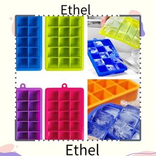 Ethel1 ถาดทําน้ําแข็ง ซิลิโคน ปลดง่าย DIY