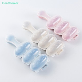 &lt;Cardflower&gt; แม่พิมพ์ข้าวปั้นซูชิ เบนโตะ พลาสติก สามสี DIY สําหรับเด็ก ใช้ในครัวเรือน ลดราคา