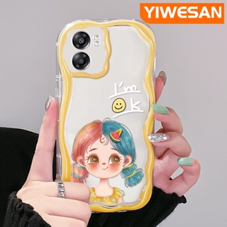 เคสโทรศัพท์มือถือแบบนิ่ม ใส กันกระแทก ลายการ์ตูนเด็กผู้หญิงน่ารัก สําหรับ OPPO A57 2022 A77 2022 A57s A77E A77S