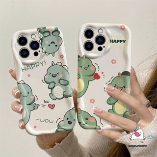 เคสโทรศัพท์มือถือนิ่ม ลายการ์ตูนไดโนเสาร์ 3D ขอบโค้ง สําหรับ Redmi 12C A1 10 12 10C 9C NFC 9A 9 9T A2 10A Redmi Note 12 10s 11s 10 11 Pro Max Plus Poco X5 M3