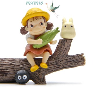 Mxmio Xiaomei ฟิกเกอร์ PVC รูปสวนจิ๋ว Hayao Miyazaki สําหรับตกแต่งบ้าน