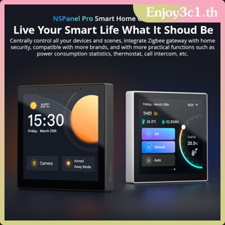 Sonoff Nspanel86pw Smart Scene Wall Switch Wifi Smart Thermostat แสดงผล สวิตช์ควบคุมทำงานร่วมกับ Alexa Google Home LIFE09