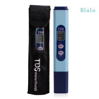 Blala LCD TDS เครื่องทดสอบน้ําดิจิทัล สําหรับทดสอบน้ํา สระว่ายน้ํา ตรวจสอบความบริสุทธิ์