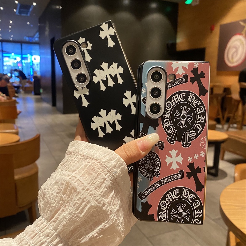 Samsung galaxy z FOLD6 พับ 4 3 5 รวมทุกอย่าง Hard Shock-proof เคสโทรศัพท์ galaxy z Flip5 flip4 flip 3 2 Street สวมใส่ภาพประกอบ PC เคสป้องกัน