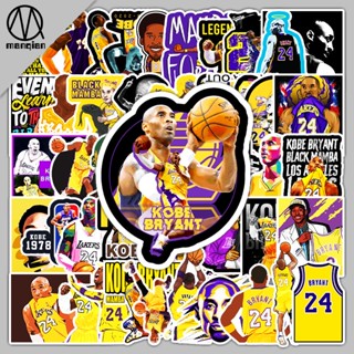 สติกเกอร์ กันน้ํา ลายการ์ตูน Basketball Star Kobe สําหรับติดตกแต่งรถยนต์ สกูตเตอร์ รถจักรยานยนต์ กีตาร์ 51 แผ่น