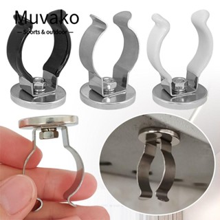 Muvako T8 คลิปหนีบหลอดไฟ สเตนเลส รูปตัว U แบบเปลี่ยน อุปกรณ์เสริม สีดํา สีขาว อุปกรณ์เสริมไฟ